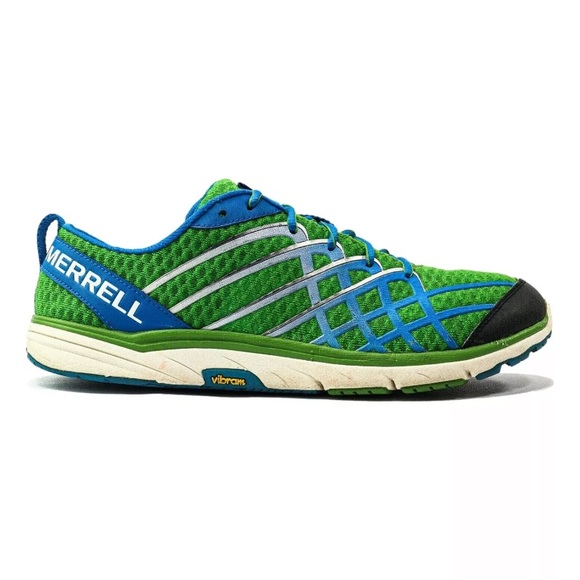 Merrell Other - Merrell Apollo Mens Athletic Running Shoes J42195 Vibram Green Size 11.5 US